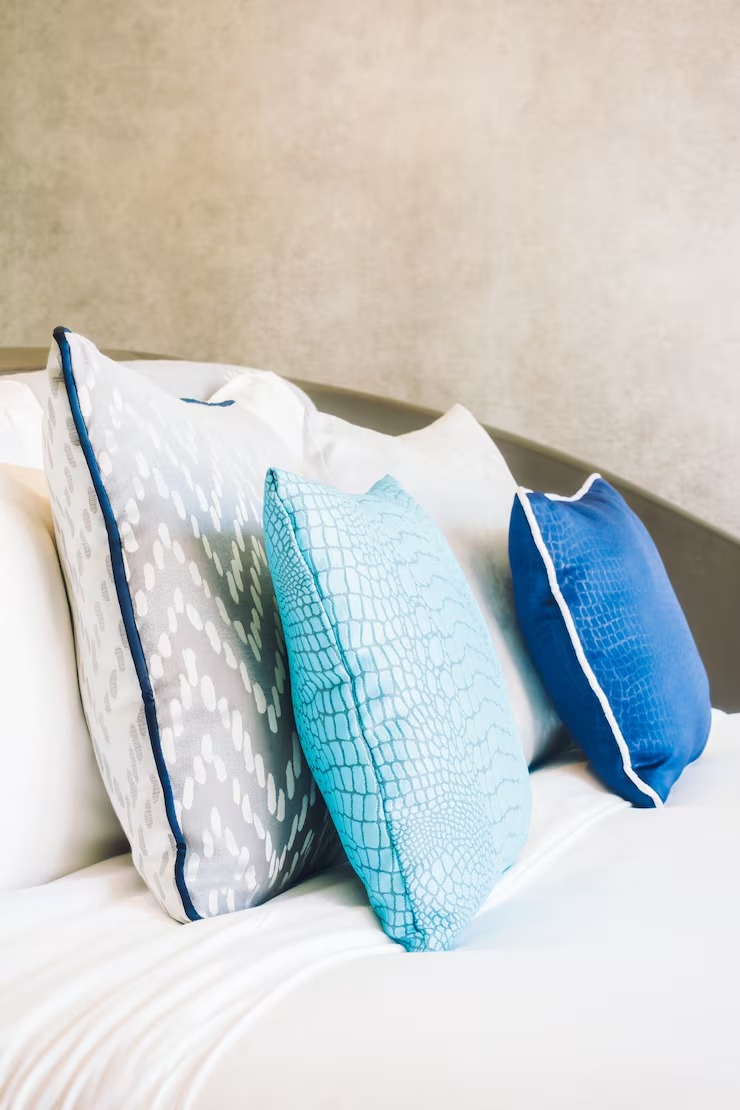 Cushions Covers Furniture Hotel Luxury House Interior by Orient Uniforms for customers in Dubai, Abu Dhabi, Sharjah, Ajman and across the UAE